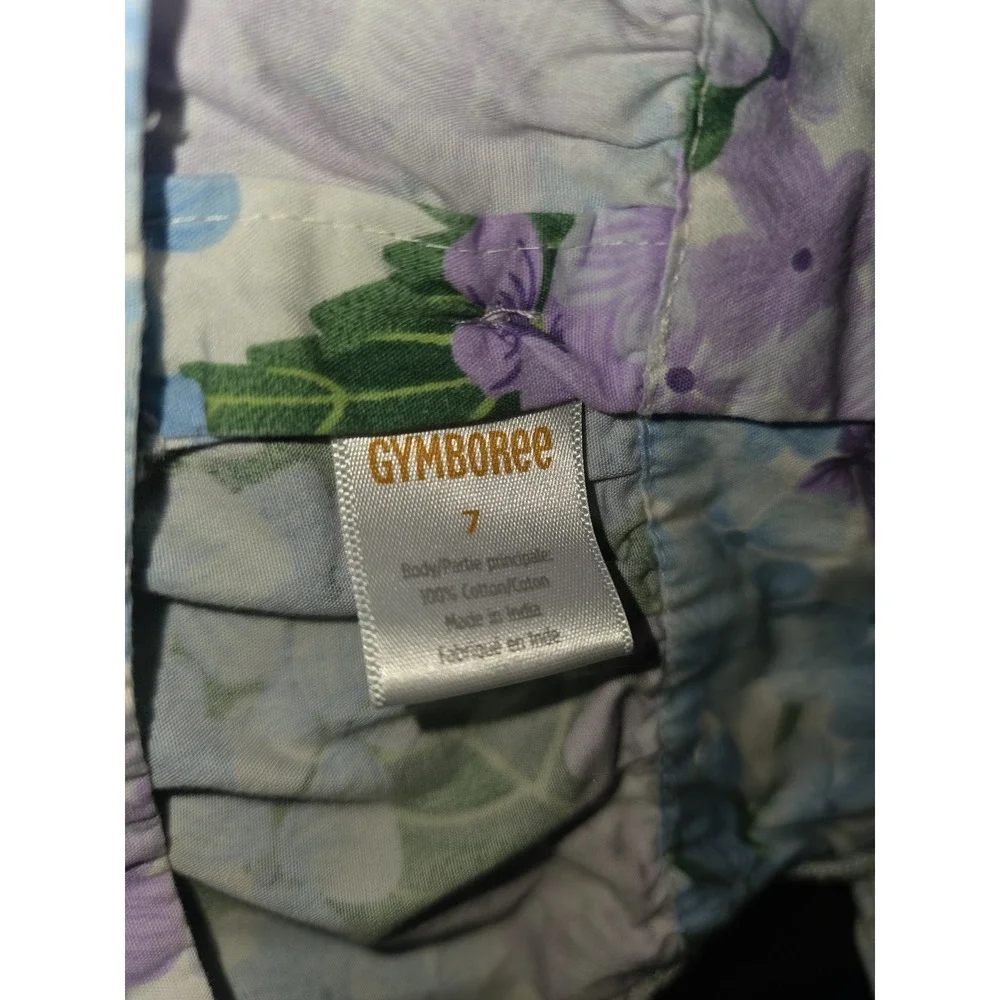 Gymboree spring blooms floral spring‎ Easter top size 7